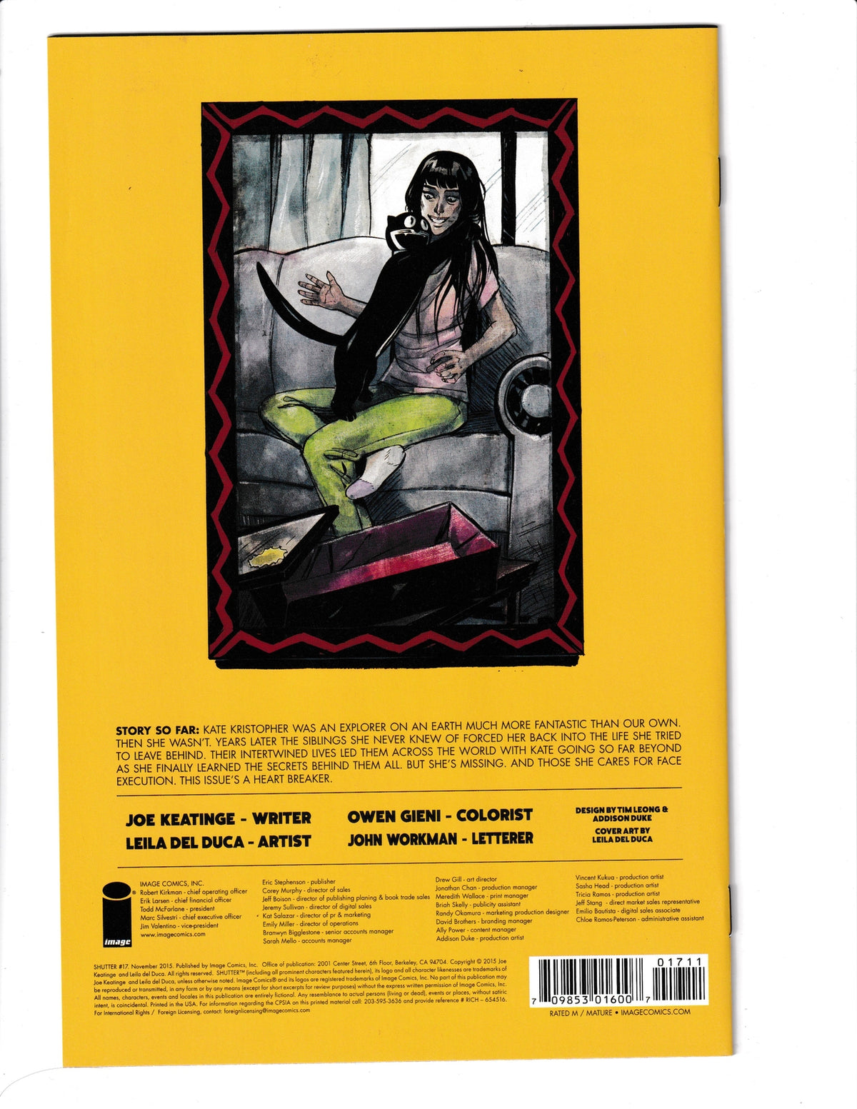 Shutter #17 (2015)Image Comics