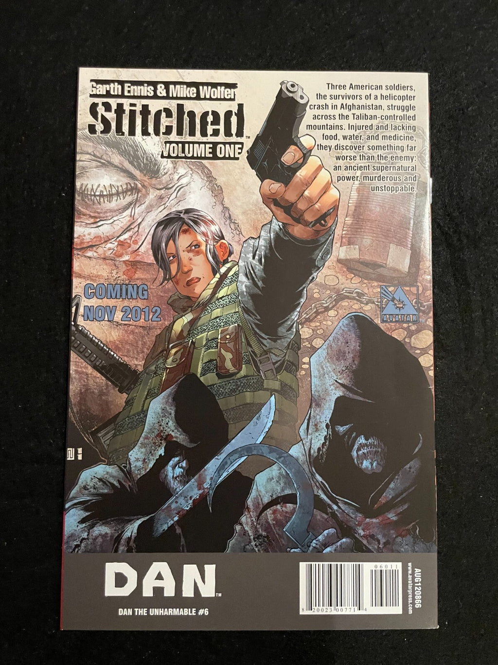 Dan the Unharmable 6-10 (2012-13) Run of 5 Avatar Comics
