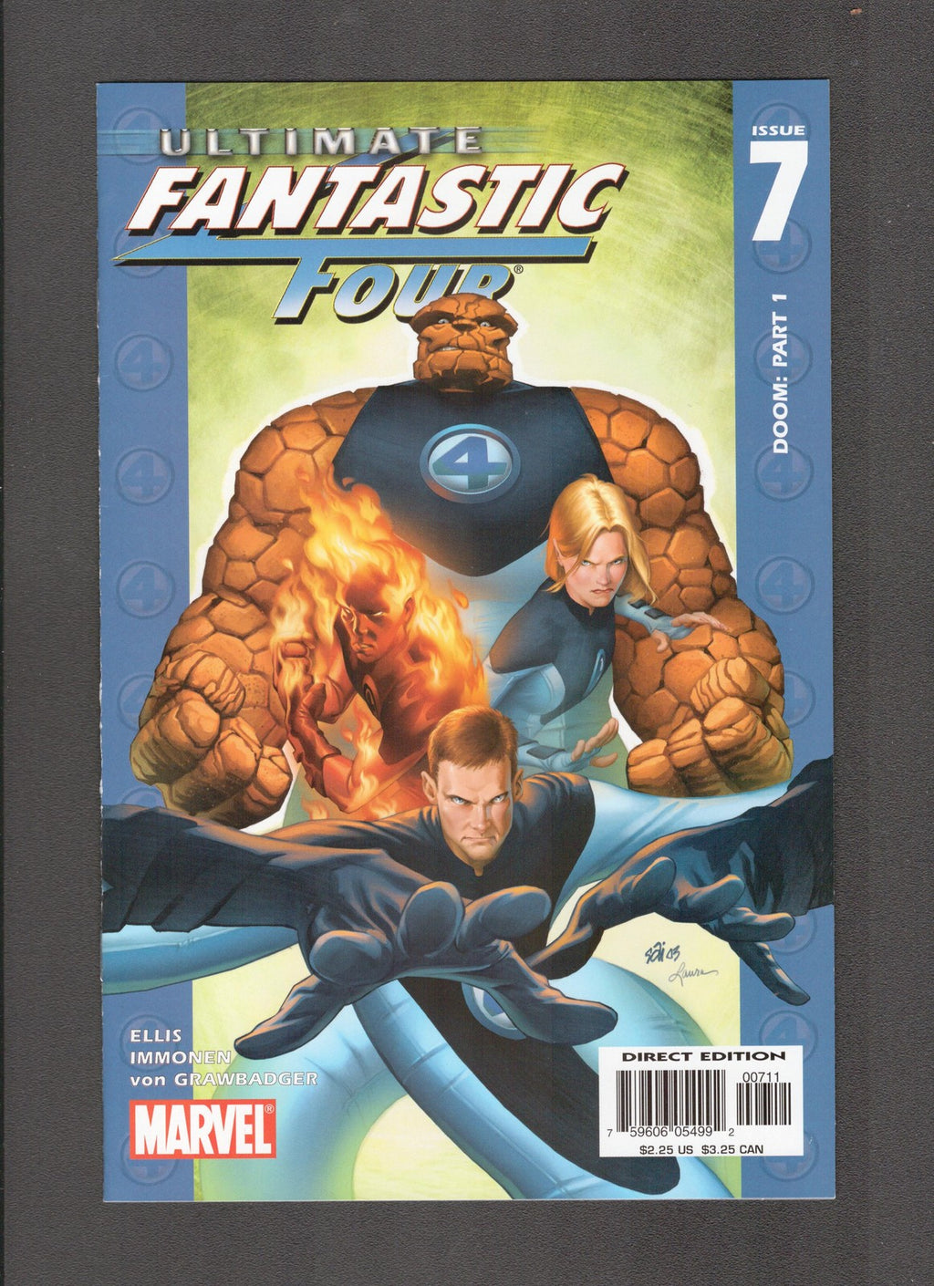 Ultimate Fantastic Four #7 (2004) Stuart Immonen Marvel Comics