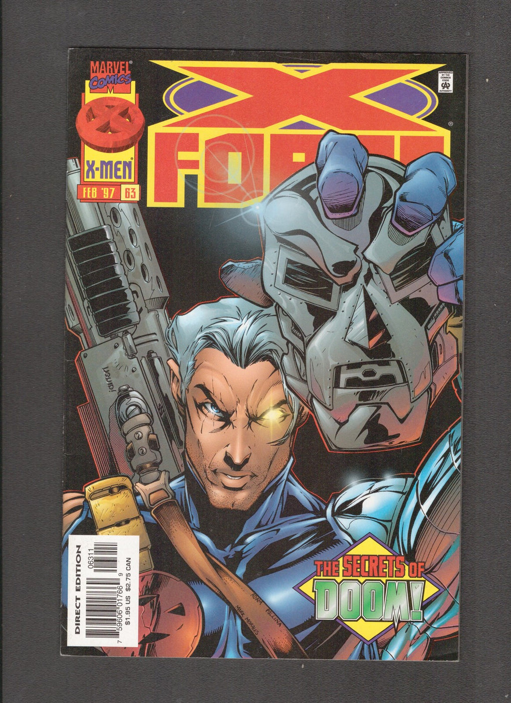 X-Force #63 (1997) Anthony Castrillo Marvel Comics