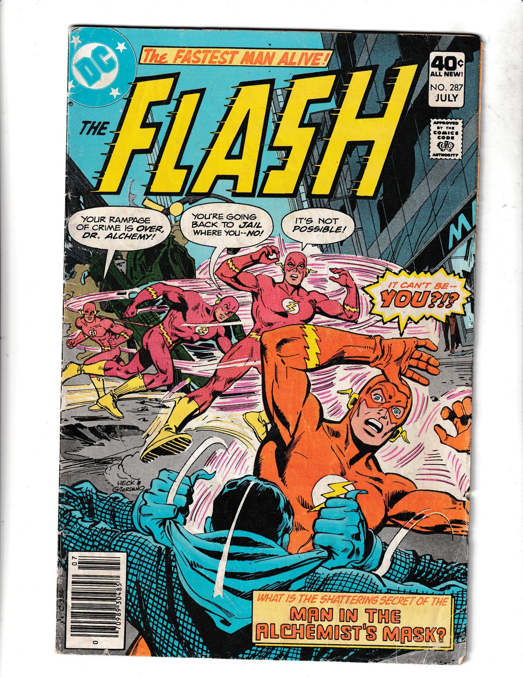 Flash #287 (1980) 1st App Dr. Alchemy II DC Comics
