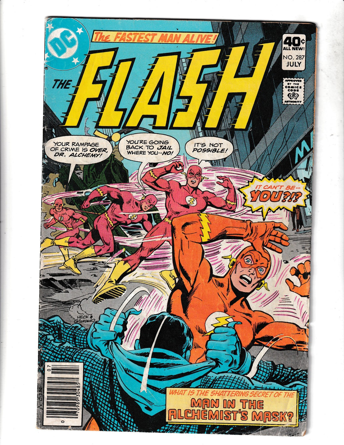 Flash #287 (1980) 1st App Dr. Alchemy II DC Comics