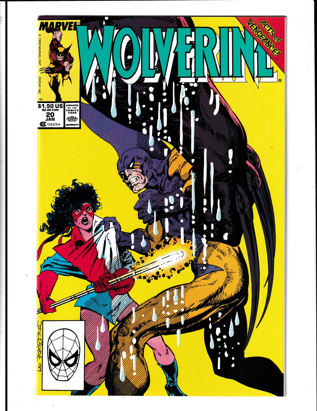 Wolverine #20 (1990) High Grade Marvel Comics