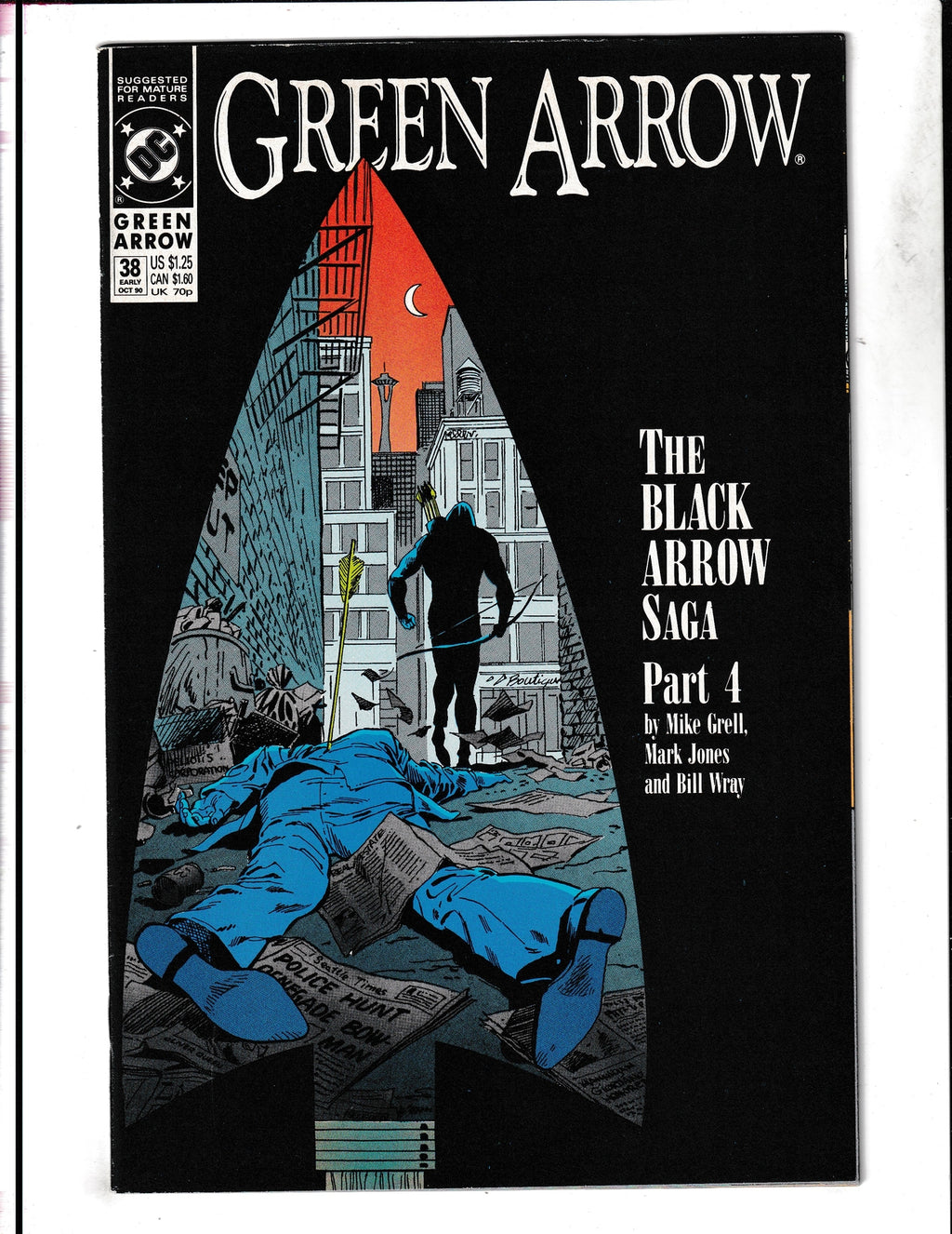 Green Arrow #38 (1990) DC Comics