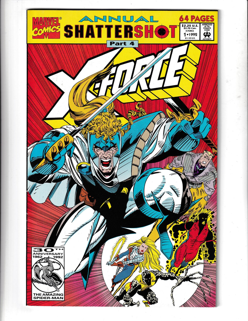 X-Force Annual #1 (1992) Marvel Comics SKU:2756