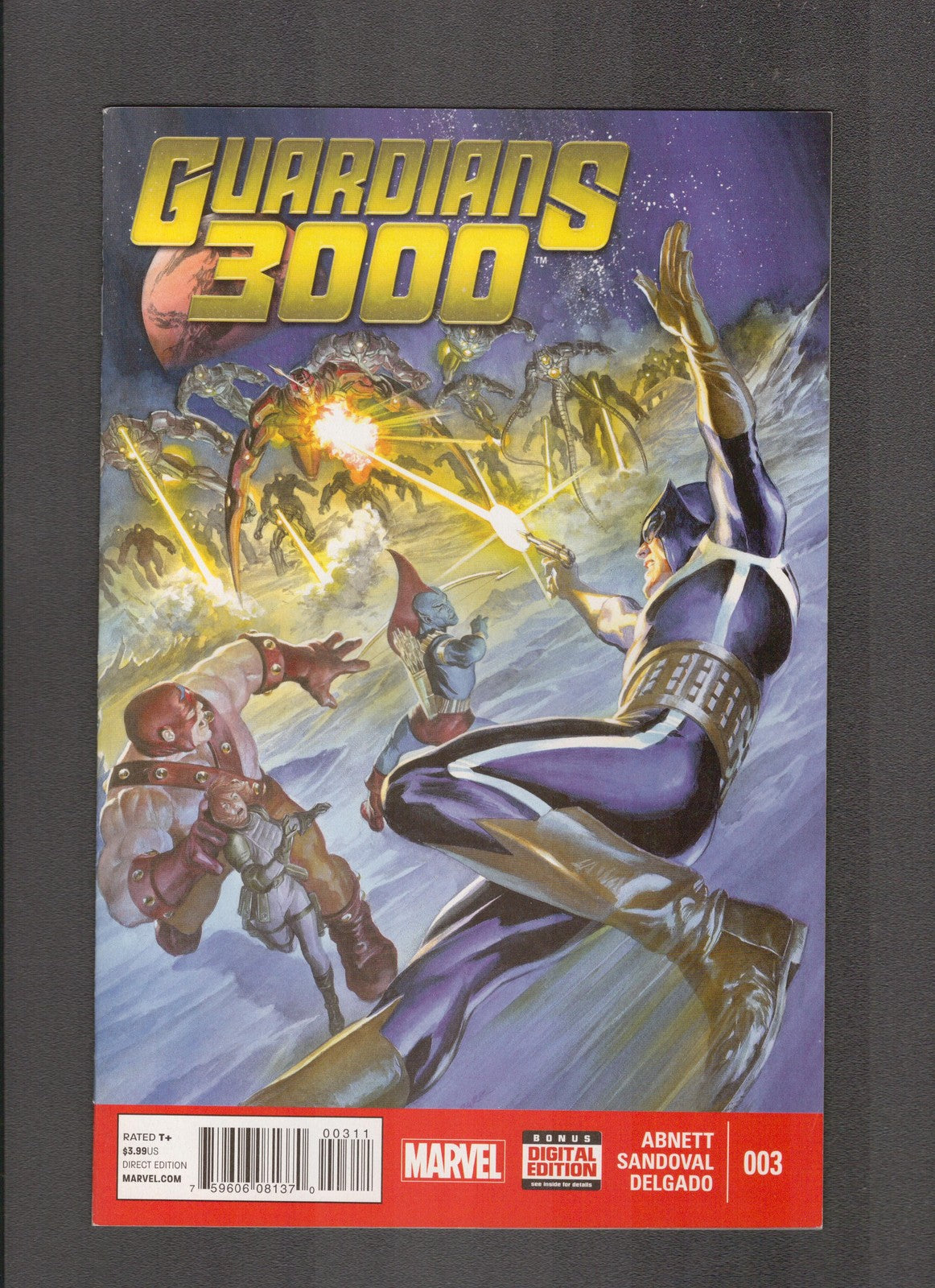 Guardians 3000 #3 (2015) Alex Ross Cover Marvel Comics