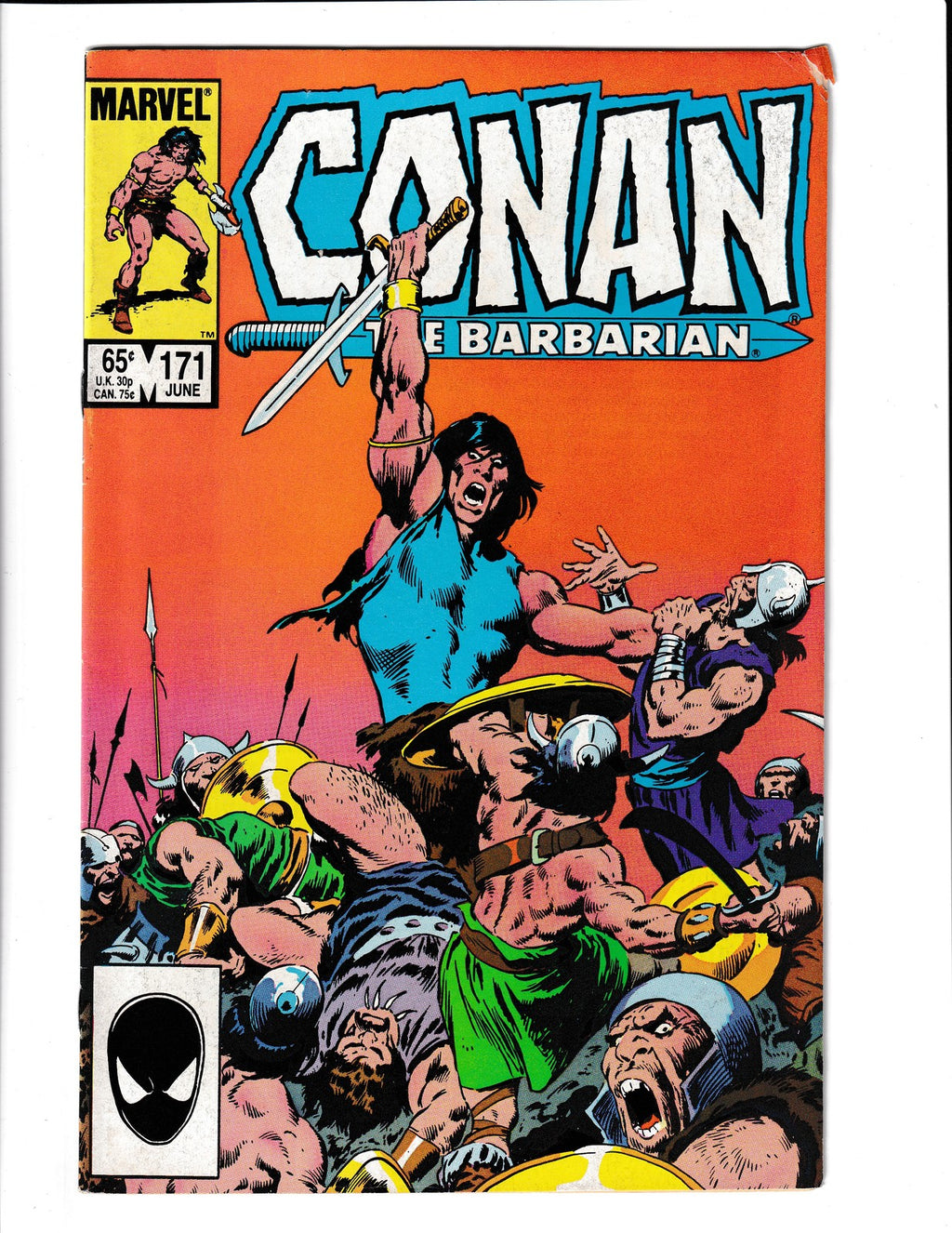 Conan the Barbarian #171 (1985) Buscema Marvel Comics