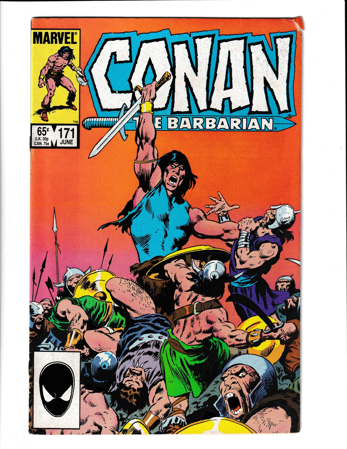 Conan the Barbarian #171 (1985) Buscema Marvel Comics