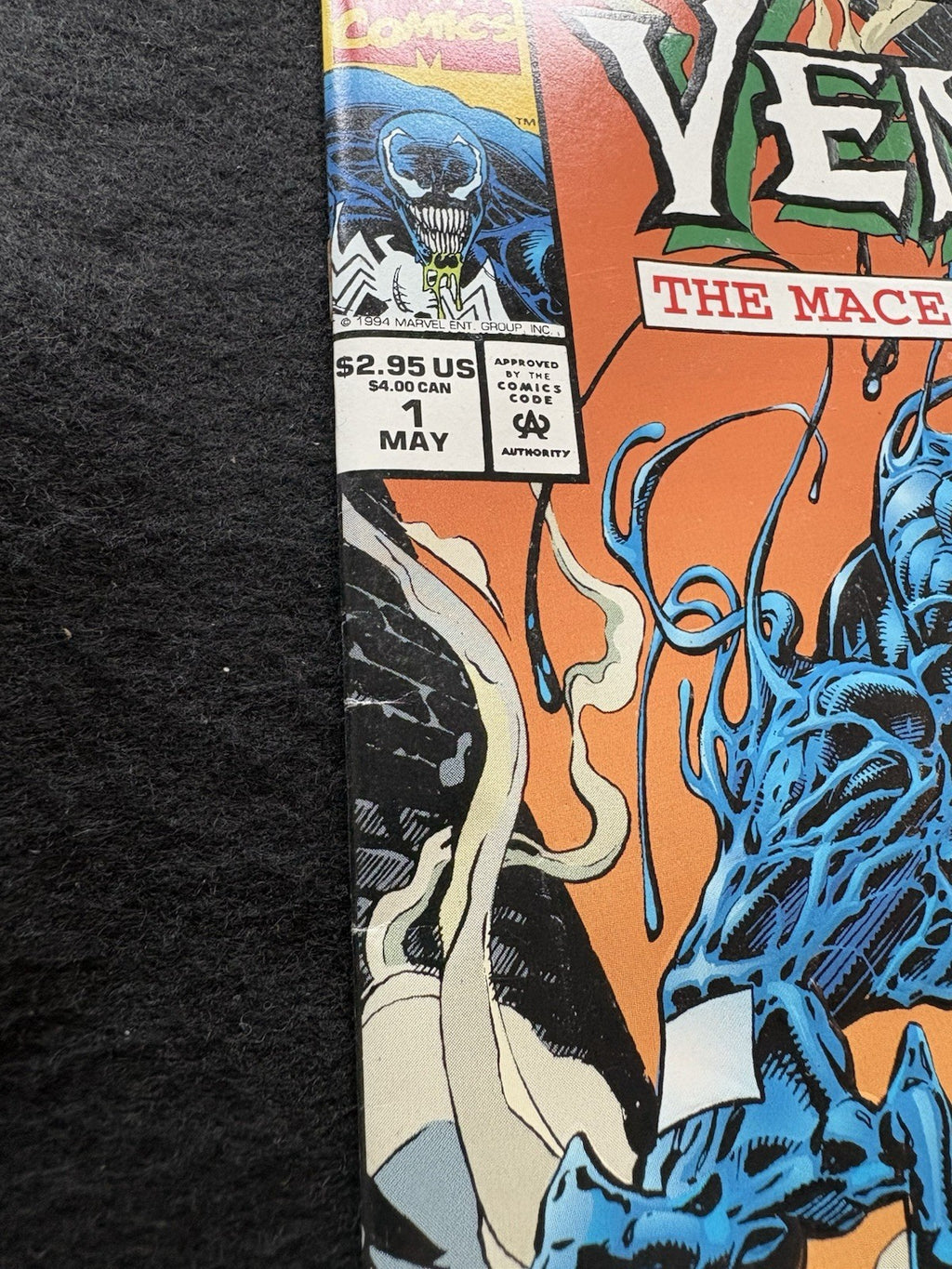 Venom: The Mace #1-3 (1994) Complete Mini-Series Set of Marvel Comics