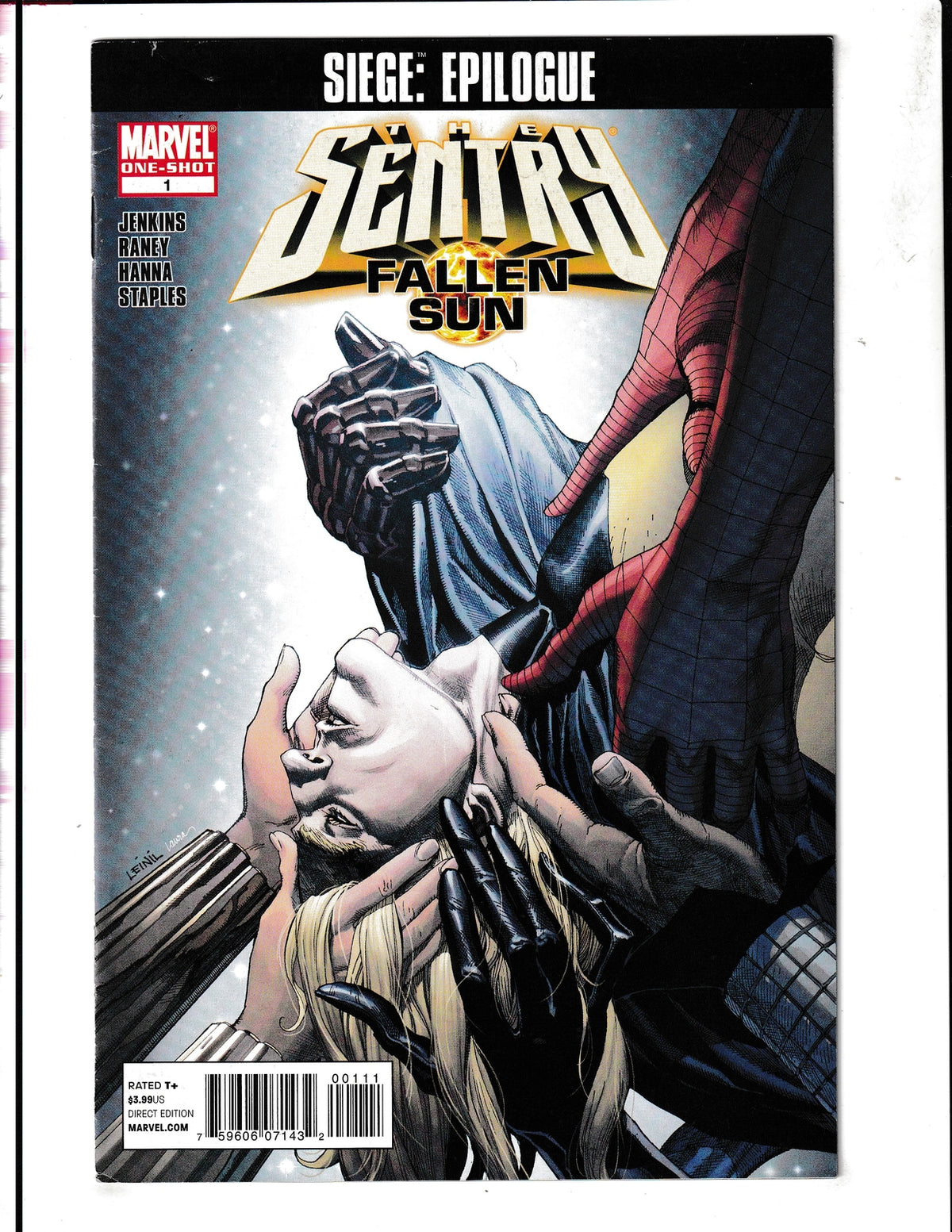 Sentry: Fallen Son #1 (2010) Marvel Comics
