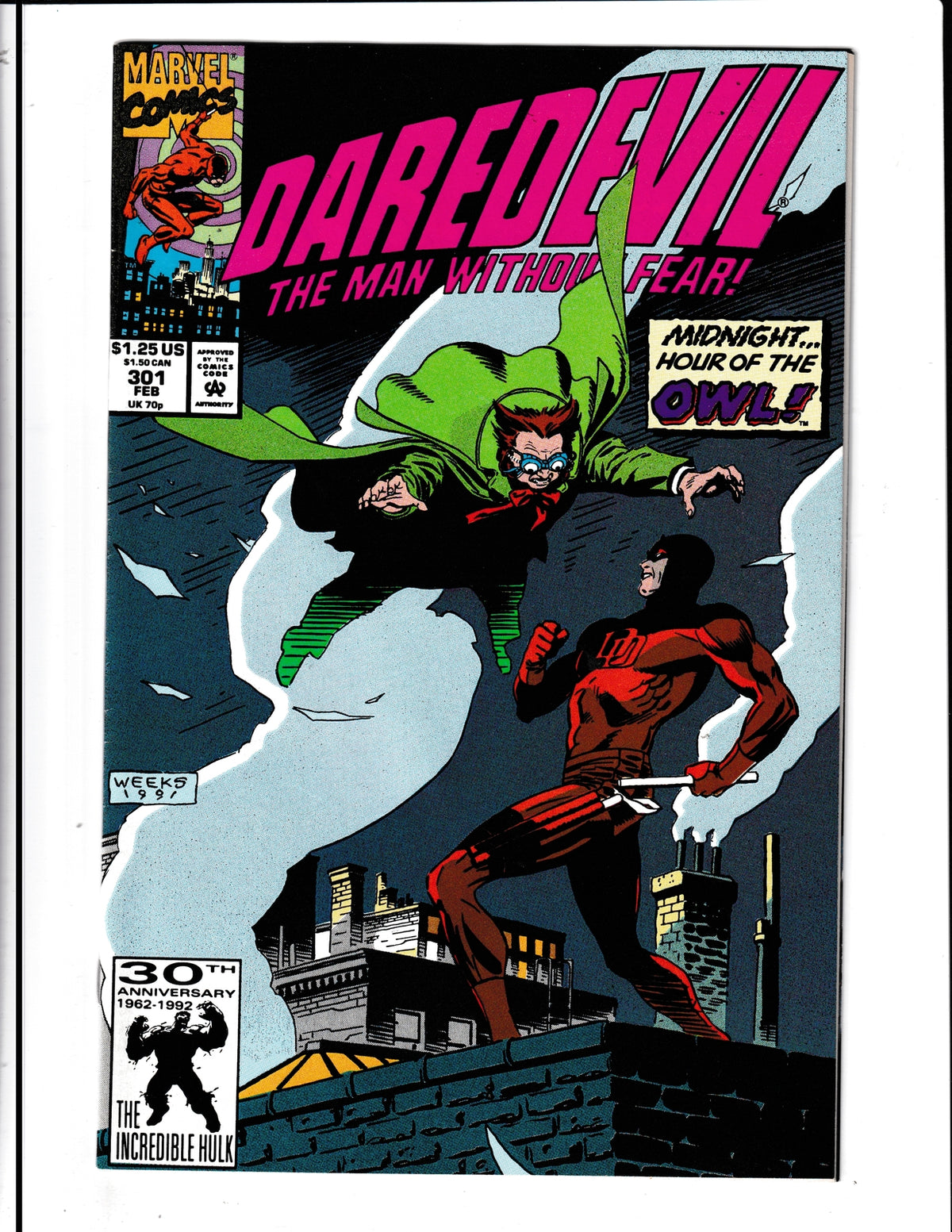 Daredevil #301 (1992) Marvel Comics