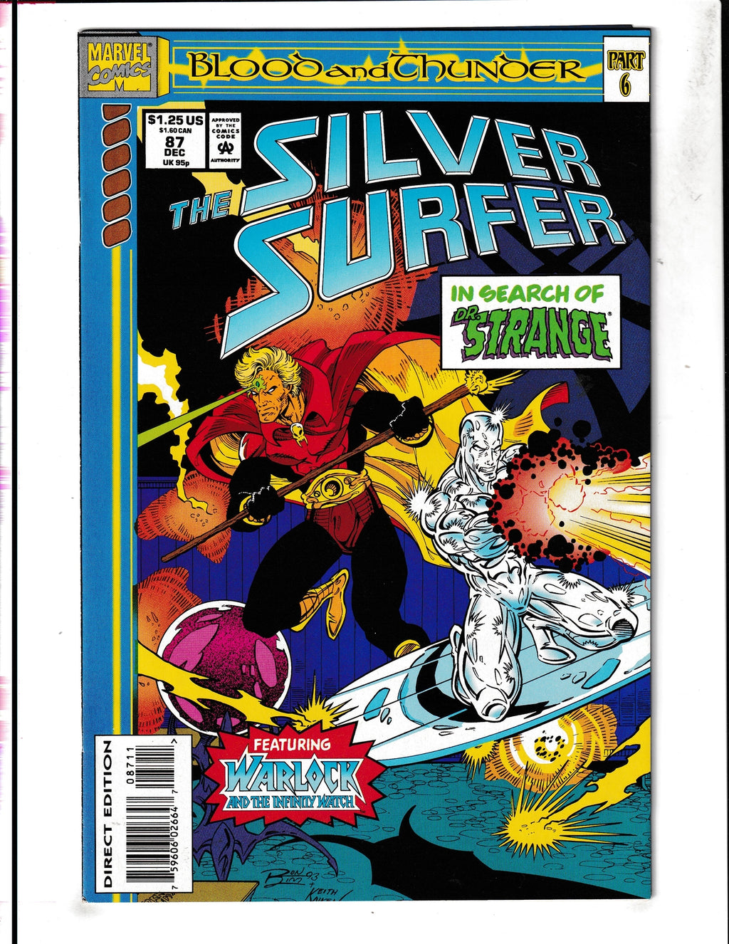 Silver Surfer #87 (1993) Marvel Comics