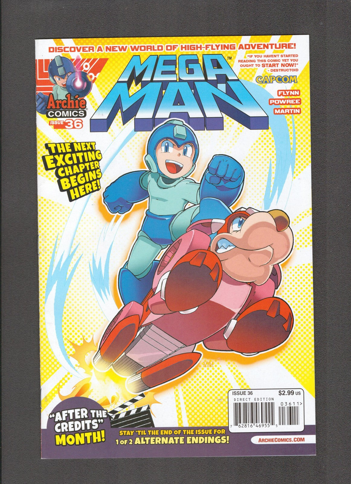 Mega Man #36 (2014) Patrick Spaziante Archie Comics
