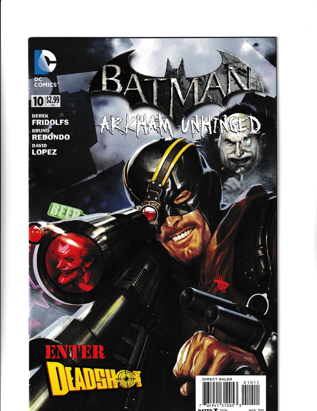 Batman: Arkham Unhinged #10 (2013) DC Comics