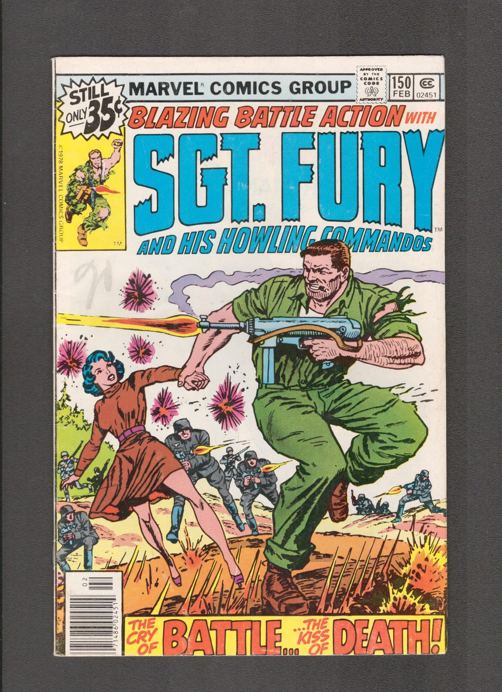 Sgt. Fury #150 (1978) and His Howling Commandos Marvel Comics