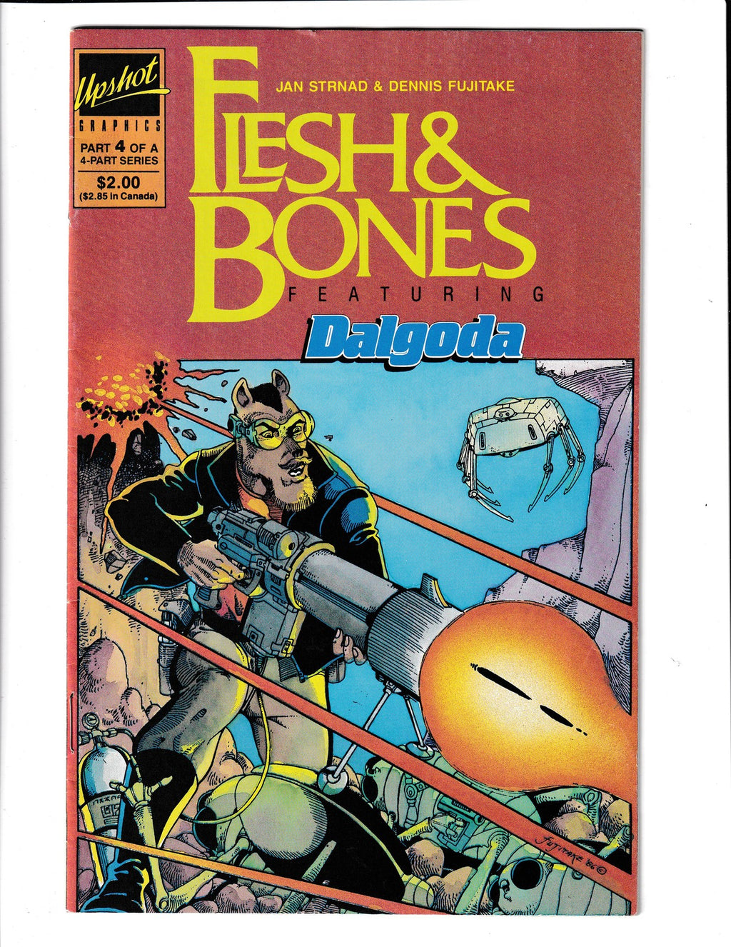 Flesh & Bones #4 (1986) Upshot Comics