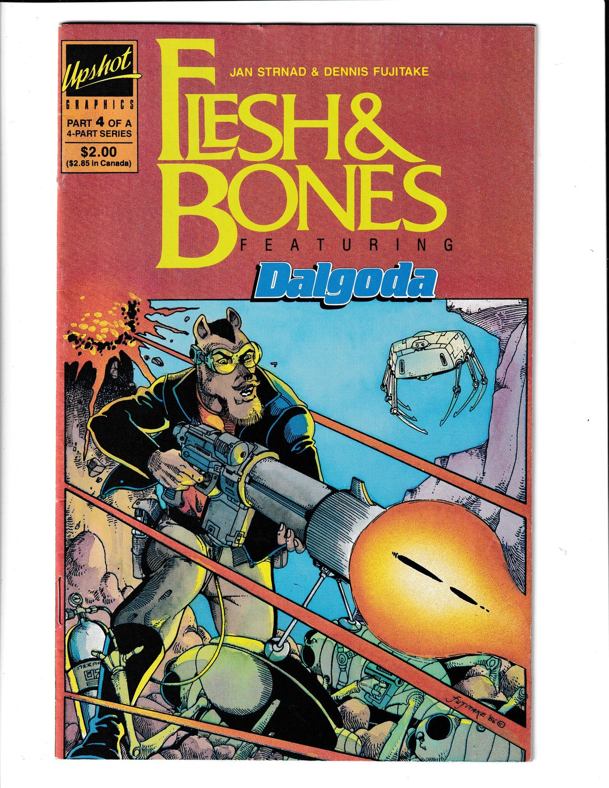 Flesh & Bones #4 (1986) Upshot Comics