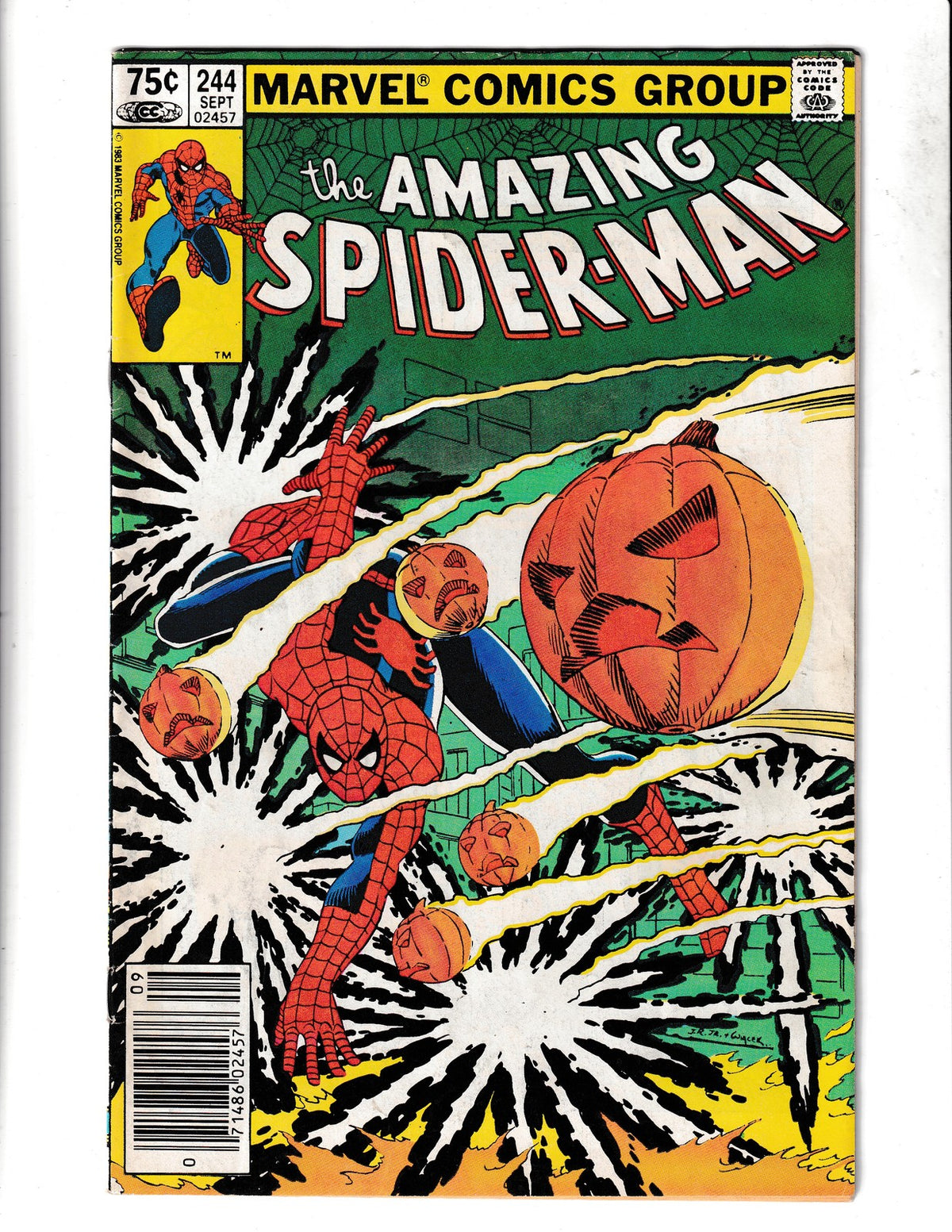 Amazing Spider-Man #244 (1983) 1st app Lefty Donovan ~ Hobgoblin Marvel Comics