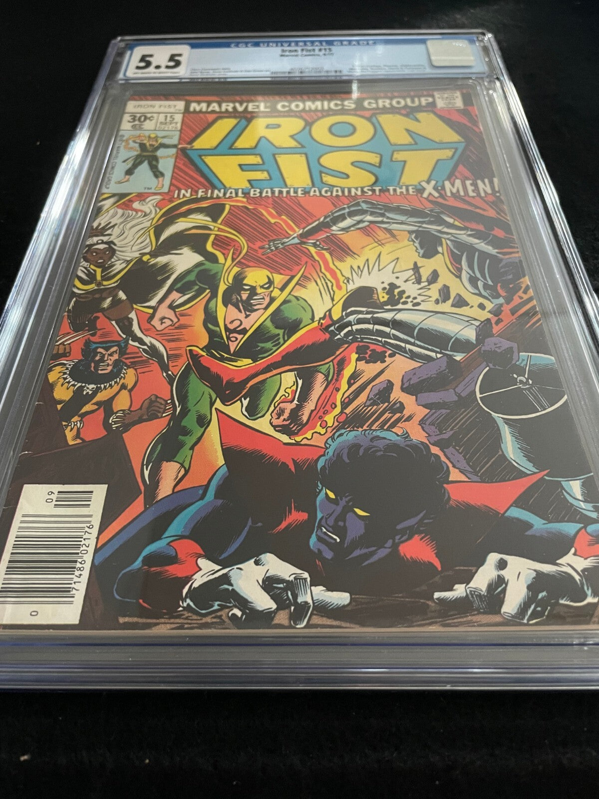 Iron Fist #15 CGC 5.5 1977 1st app. Bush Master Marvel Comics