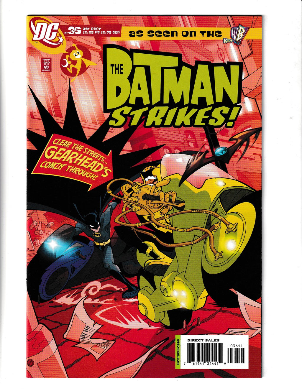 Batman Strikes! #36 (2007) DC Comics