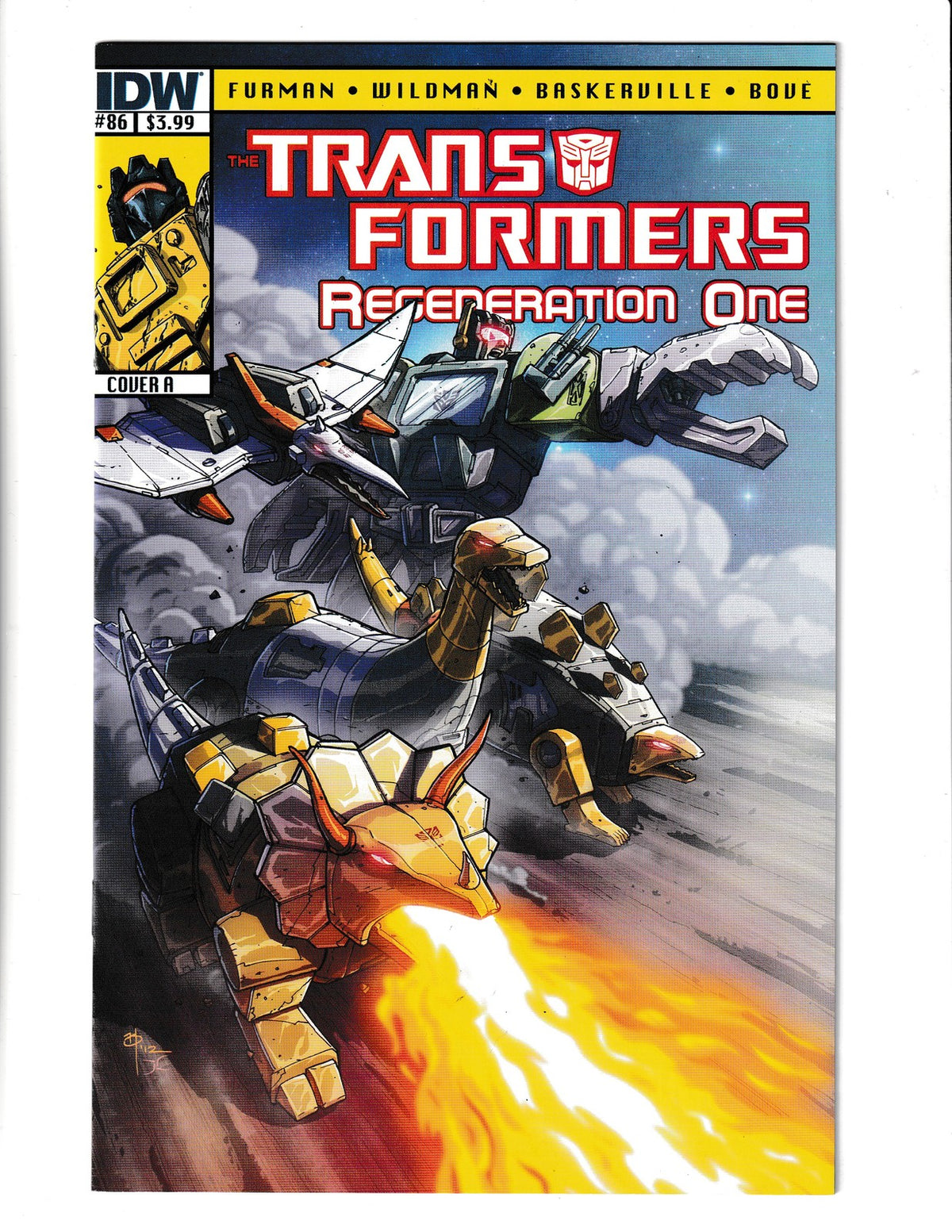 Transformers: Regeneration One #86 (2012) Cover A IDW Comics