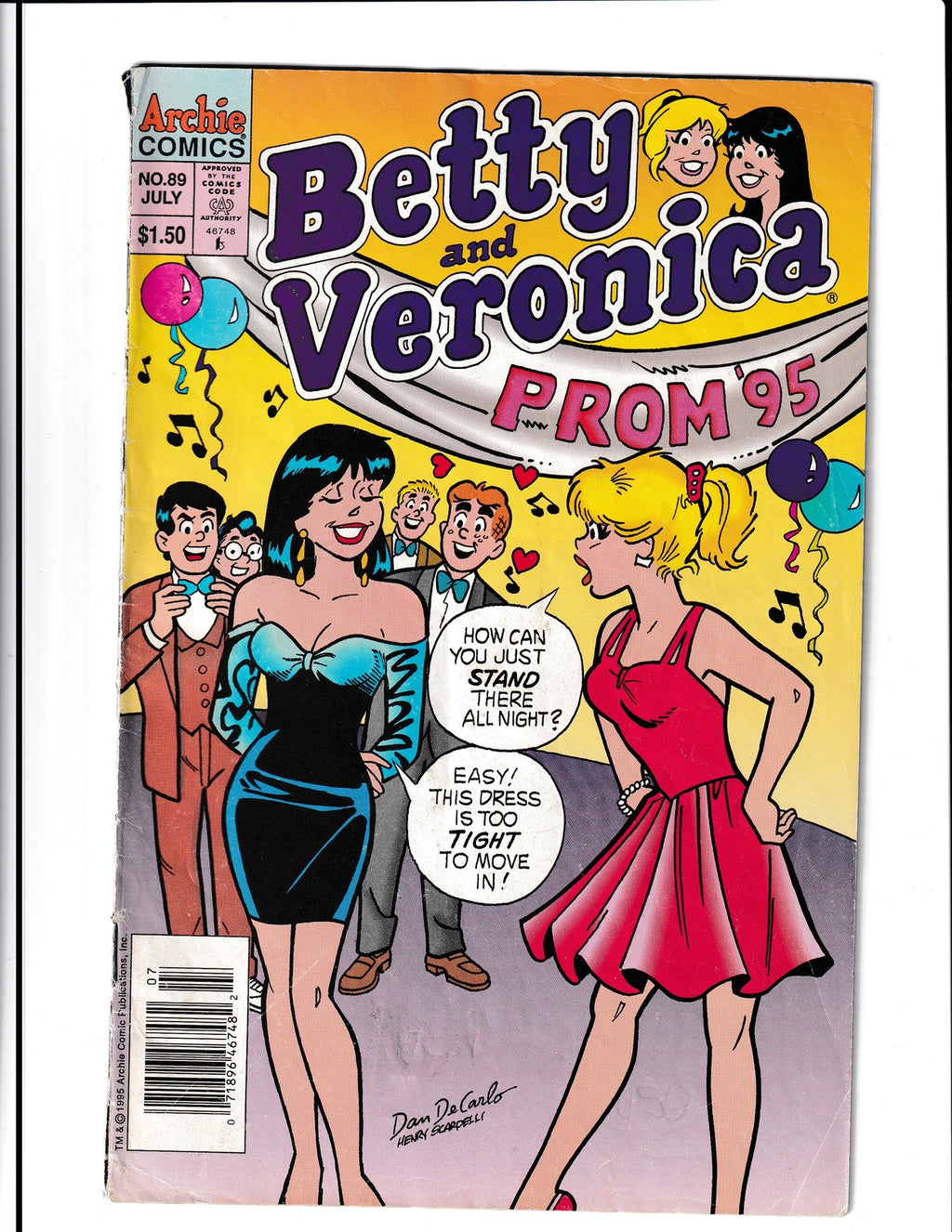 Betty and Veronica #89 (1995) Archie Comics
