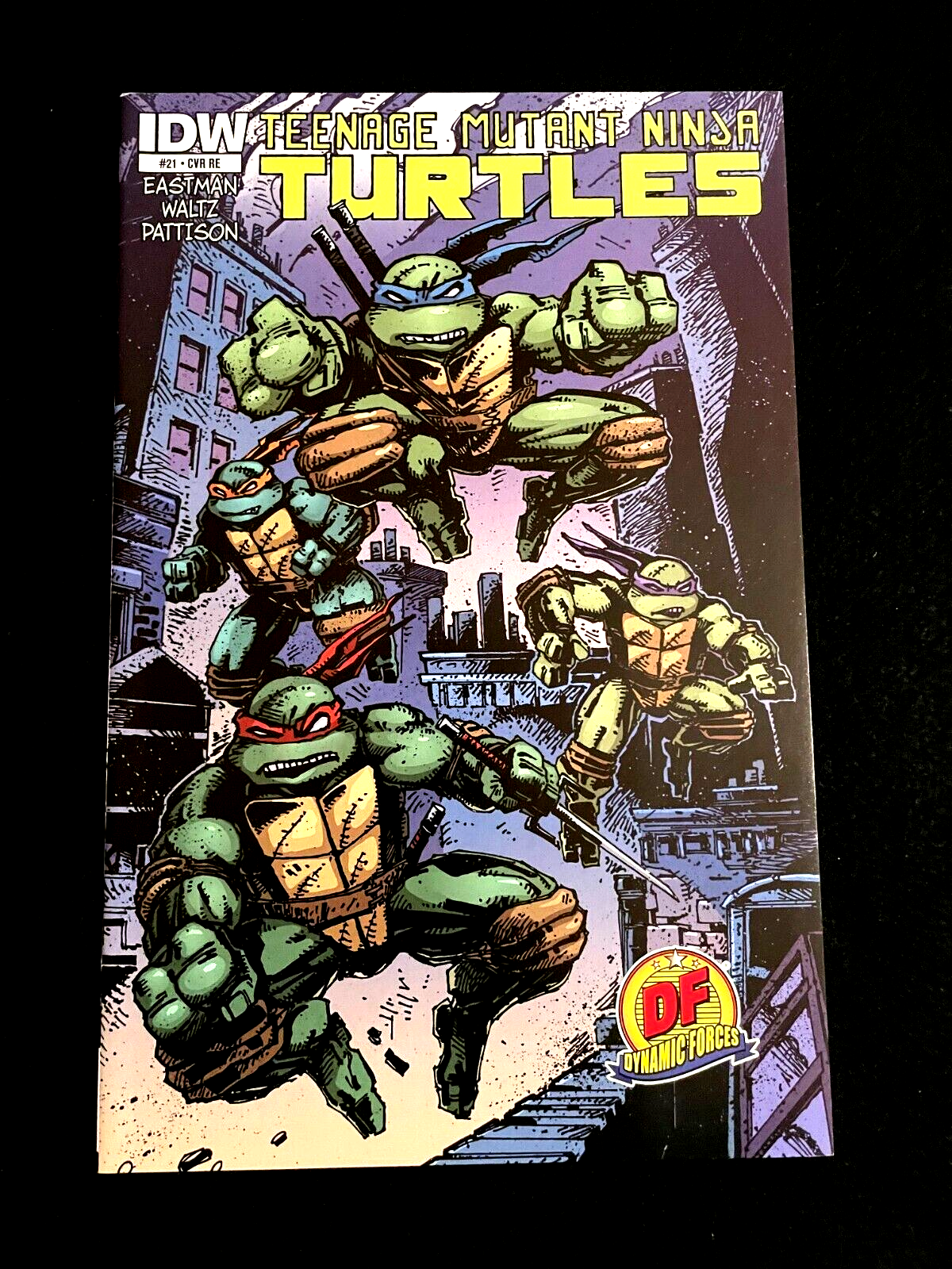 Teenage Mutant Ninja Turtles #21 1991 - Eastman Variant/500 COA