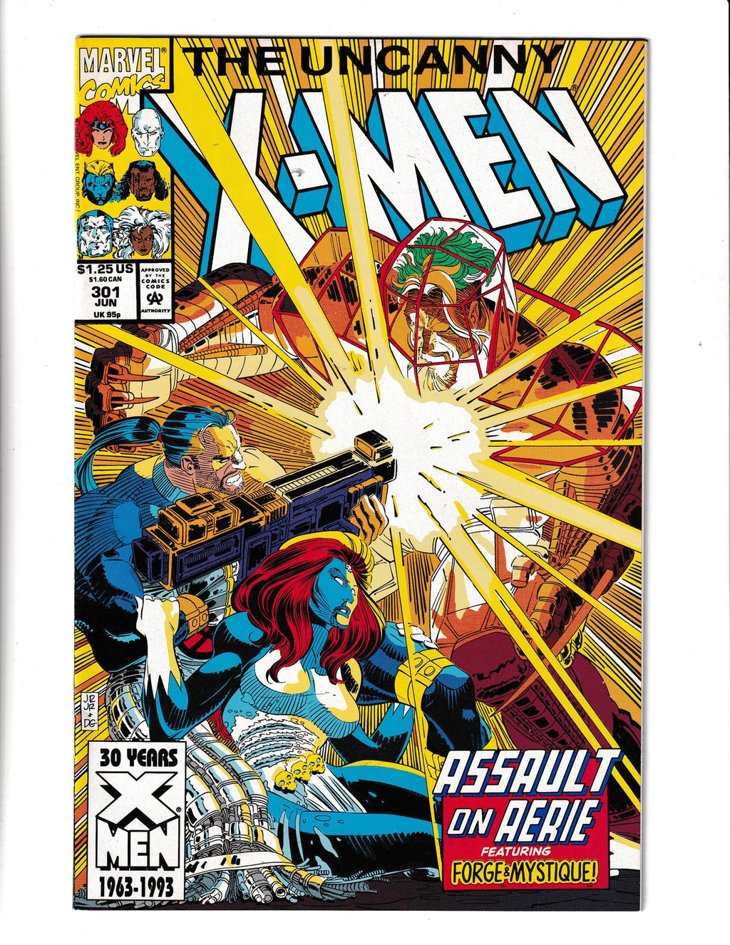 Uncanny X-Men #301 (1993) Higher Grade Marvel Comics