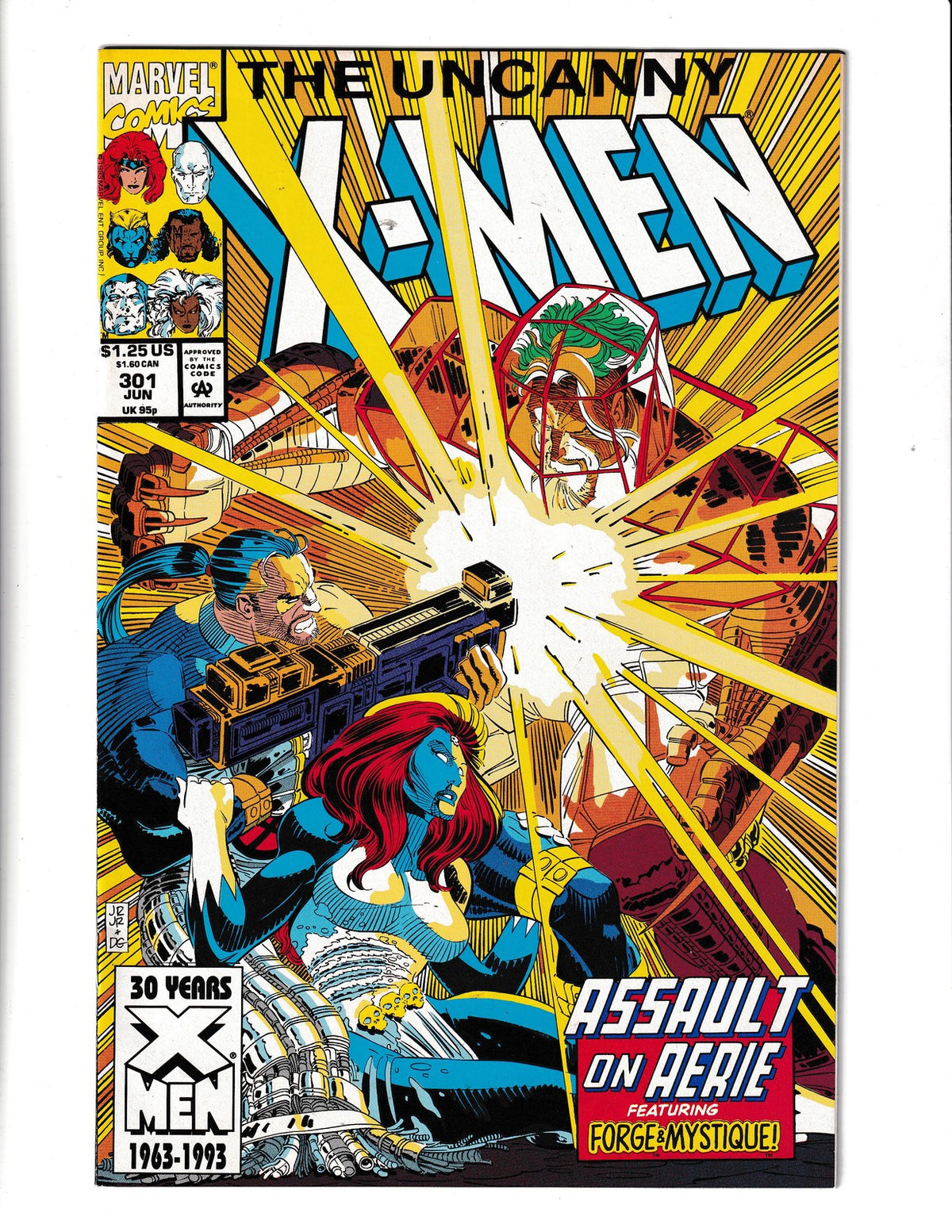 Uncanny X-Men #301 (1993) Higher Grade Marvel Comics