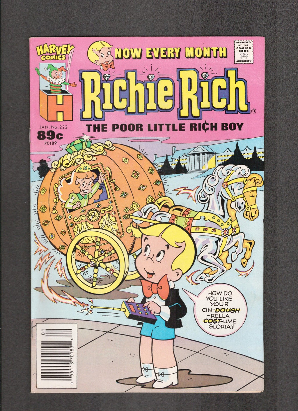 Richie Rich #222 (1982) Harvey Comics