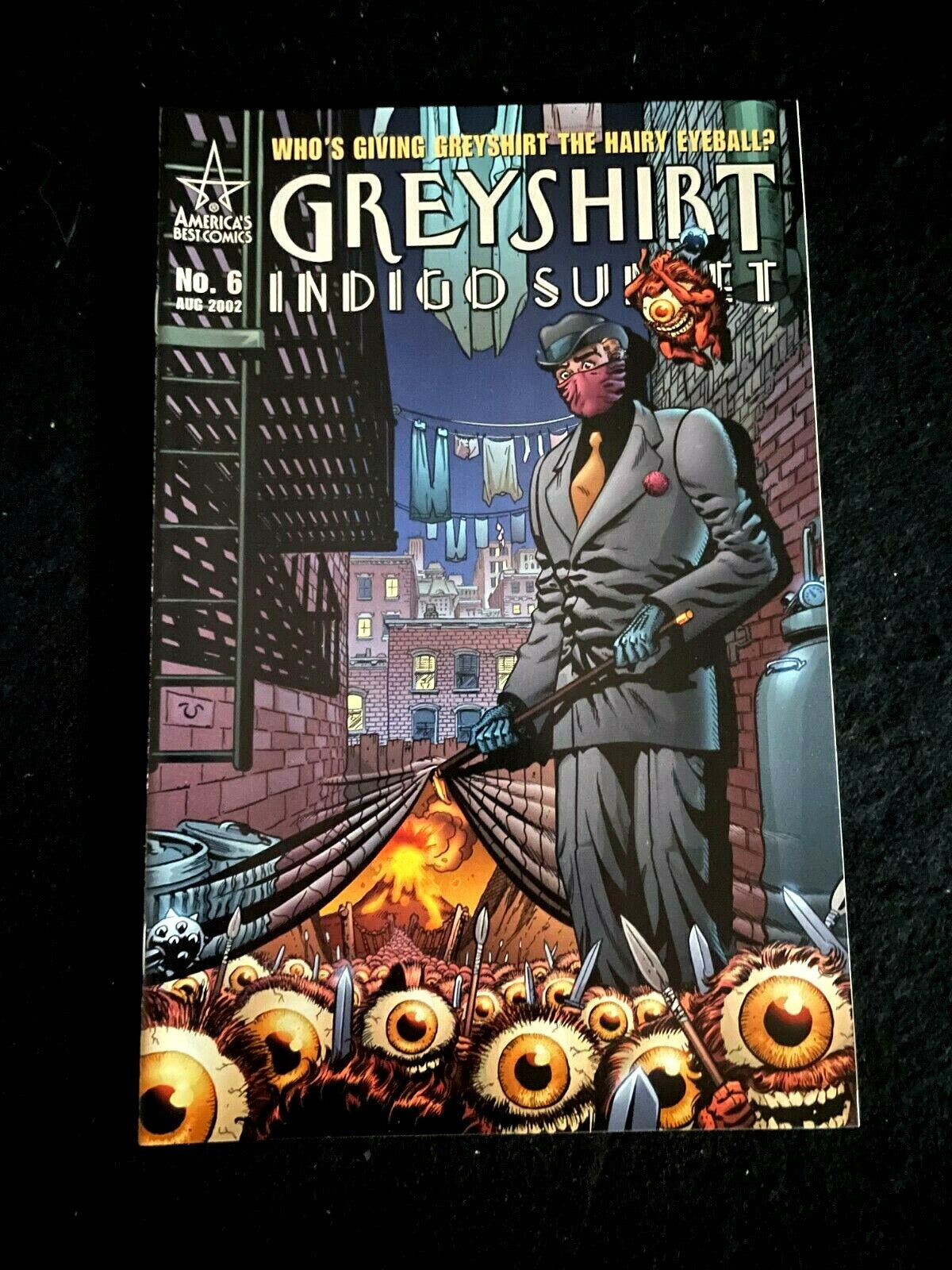 Greyshirt: Indigo Sunset #6 2002 - America's Best Comics