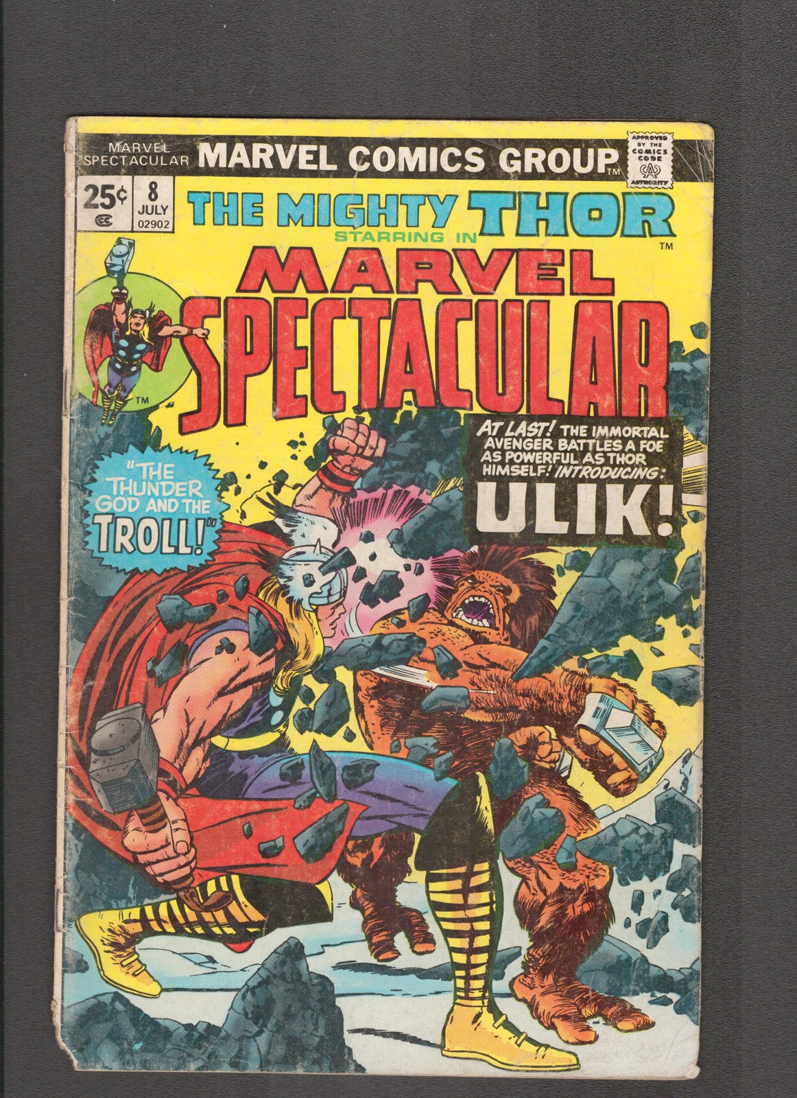 Marvel Spectacular #8 (1974) Mighty Thor - Jack Kirby Marvel Comics