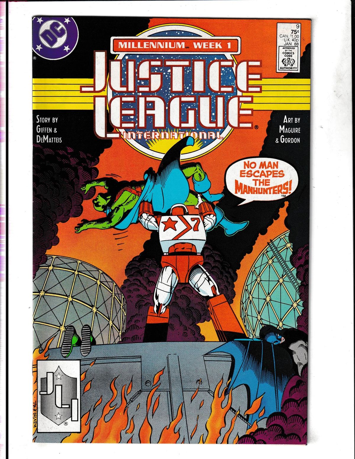Justice League International #9 (1988) DC Comics