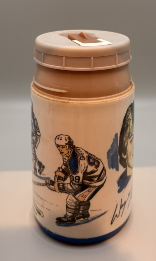 Wayne Gretzky Aladdin Thermos - Missing Cup