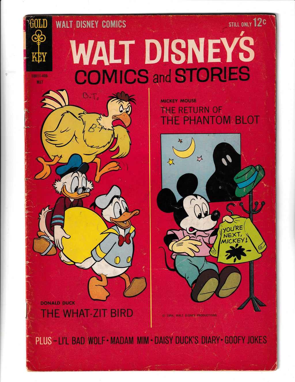 Walt Disney's Comics and Stories #284 (1964) Gold Key Comics