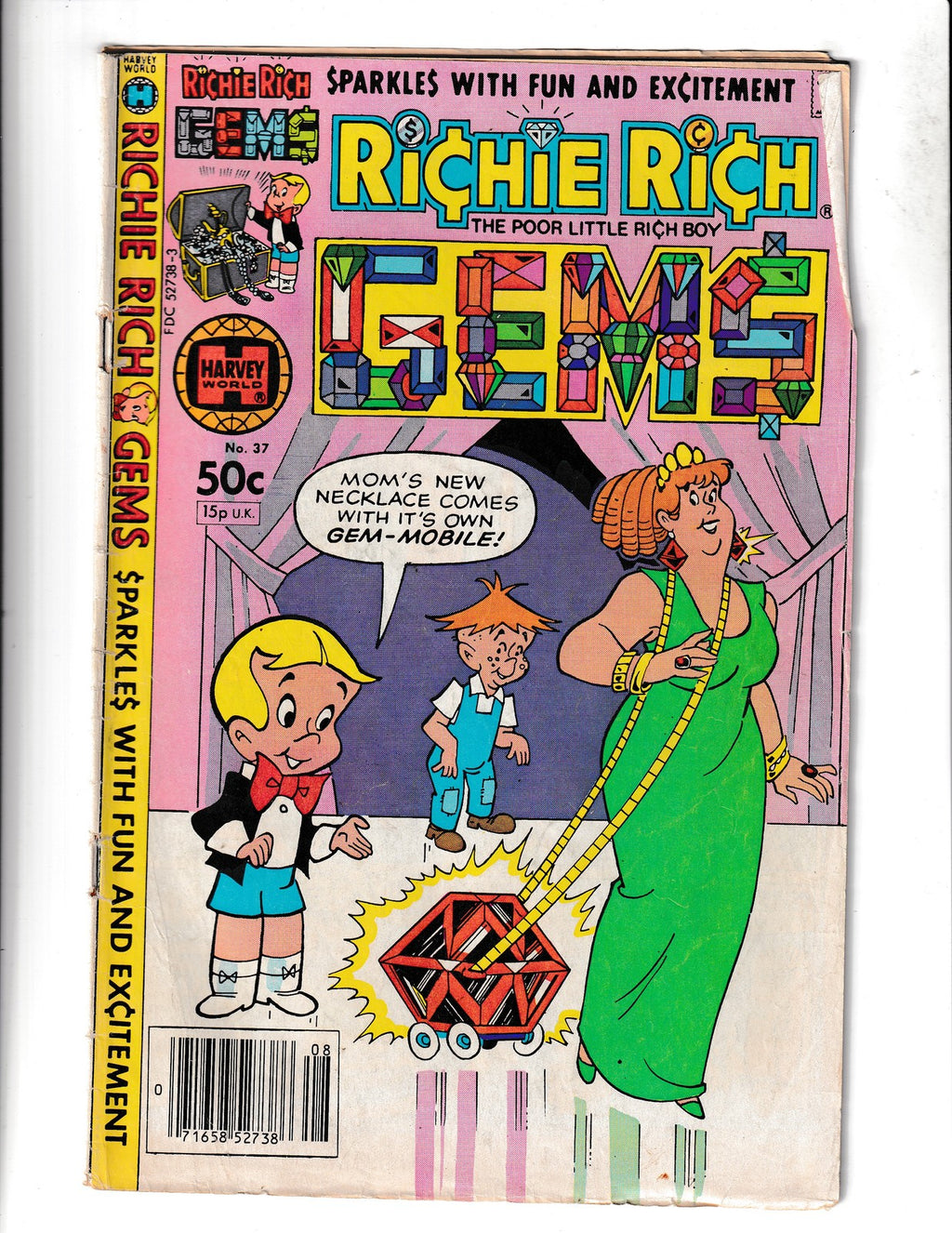 Richie Rich: Gems #37 (1981) Harvey Comics