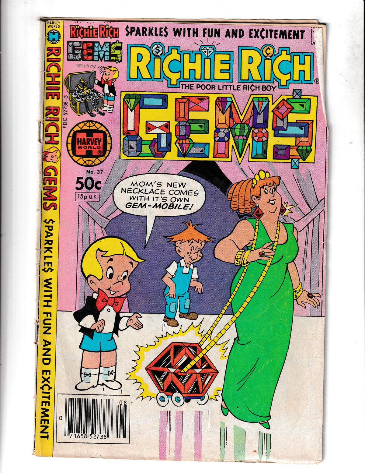 Richie Rich: Gems #37 (1981) Harvey Comics
