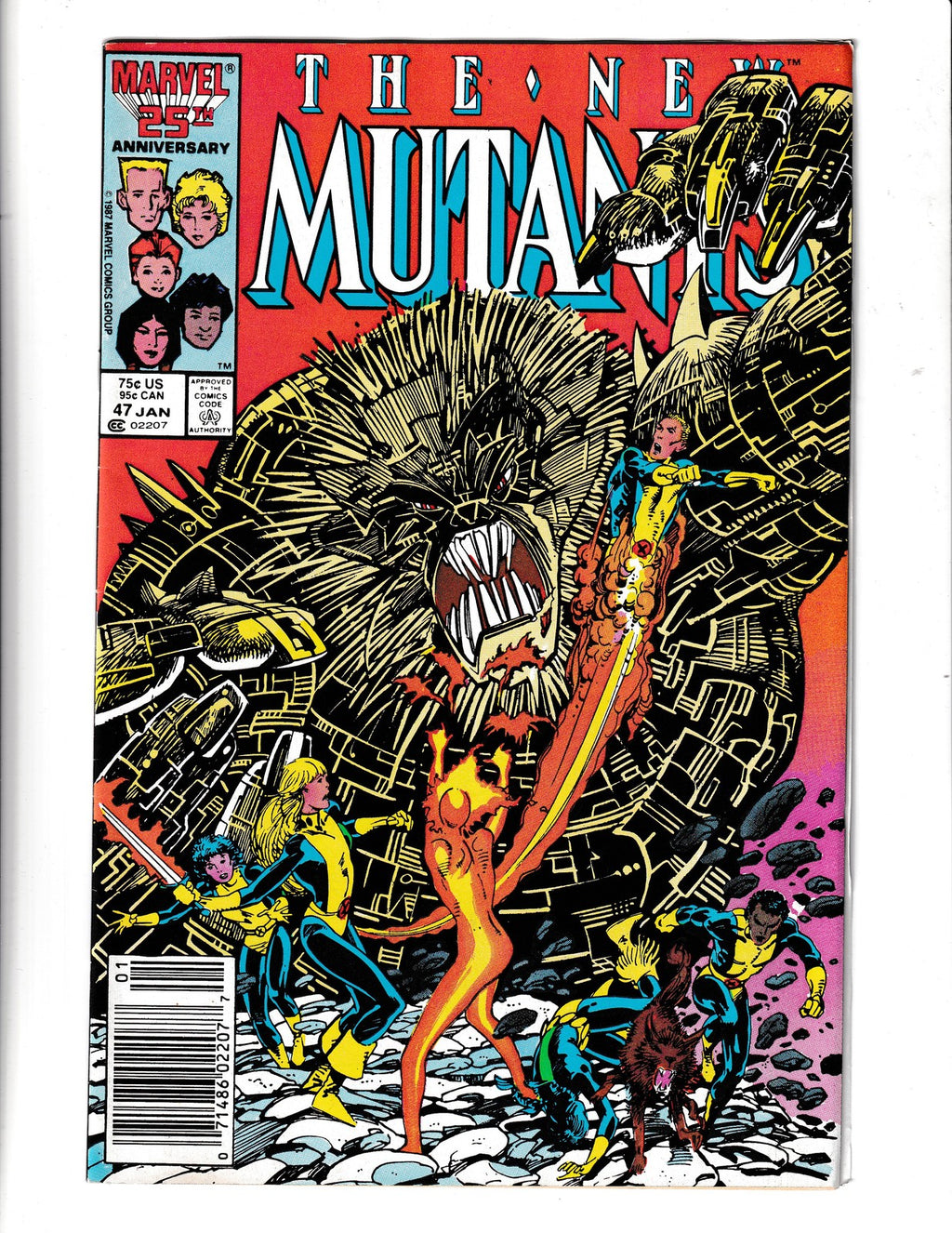 New Mutants #47 (1987) Marvel Comics SKU:2806