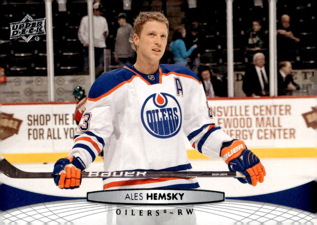 2011-12 Upper Deck #382 Ales Hemsky Hockey Edmonton Oilers