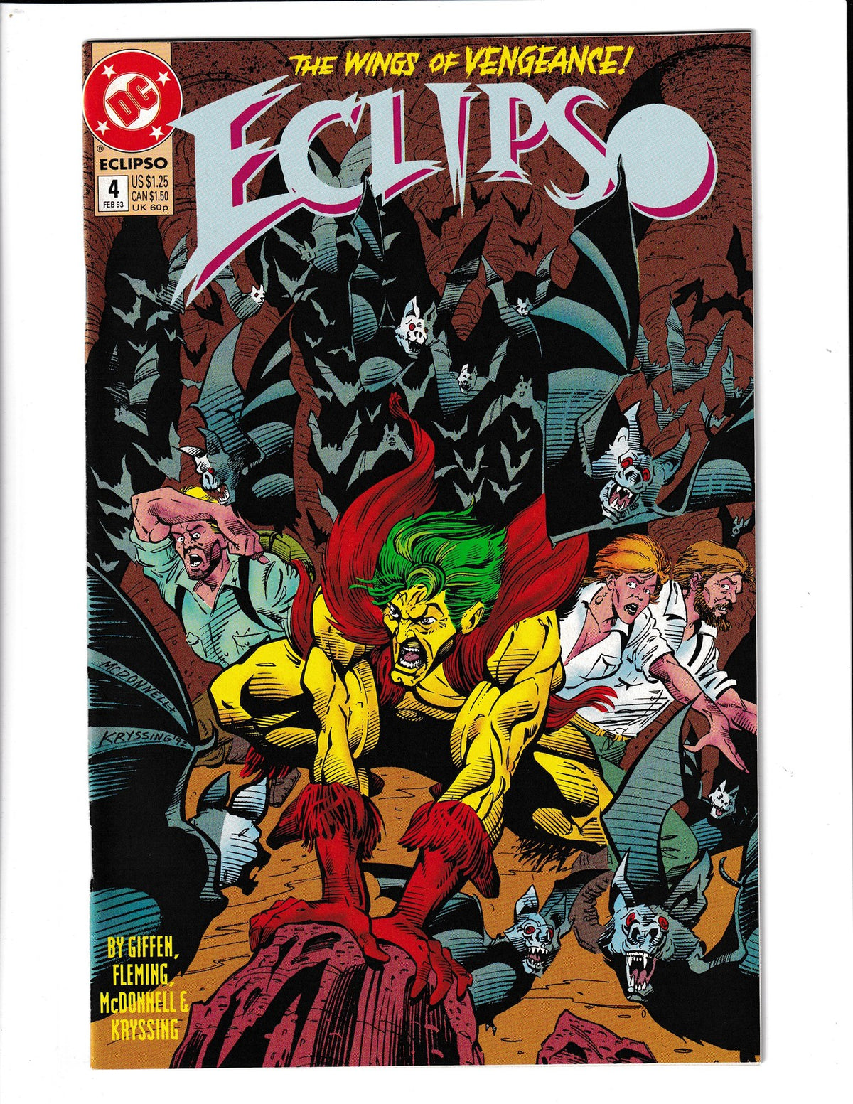 Eclipso #4 (1993) DC Comics SKU:3566