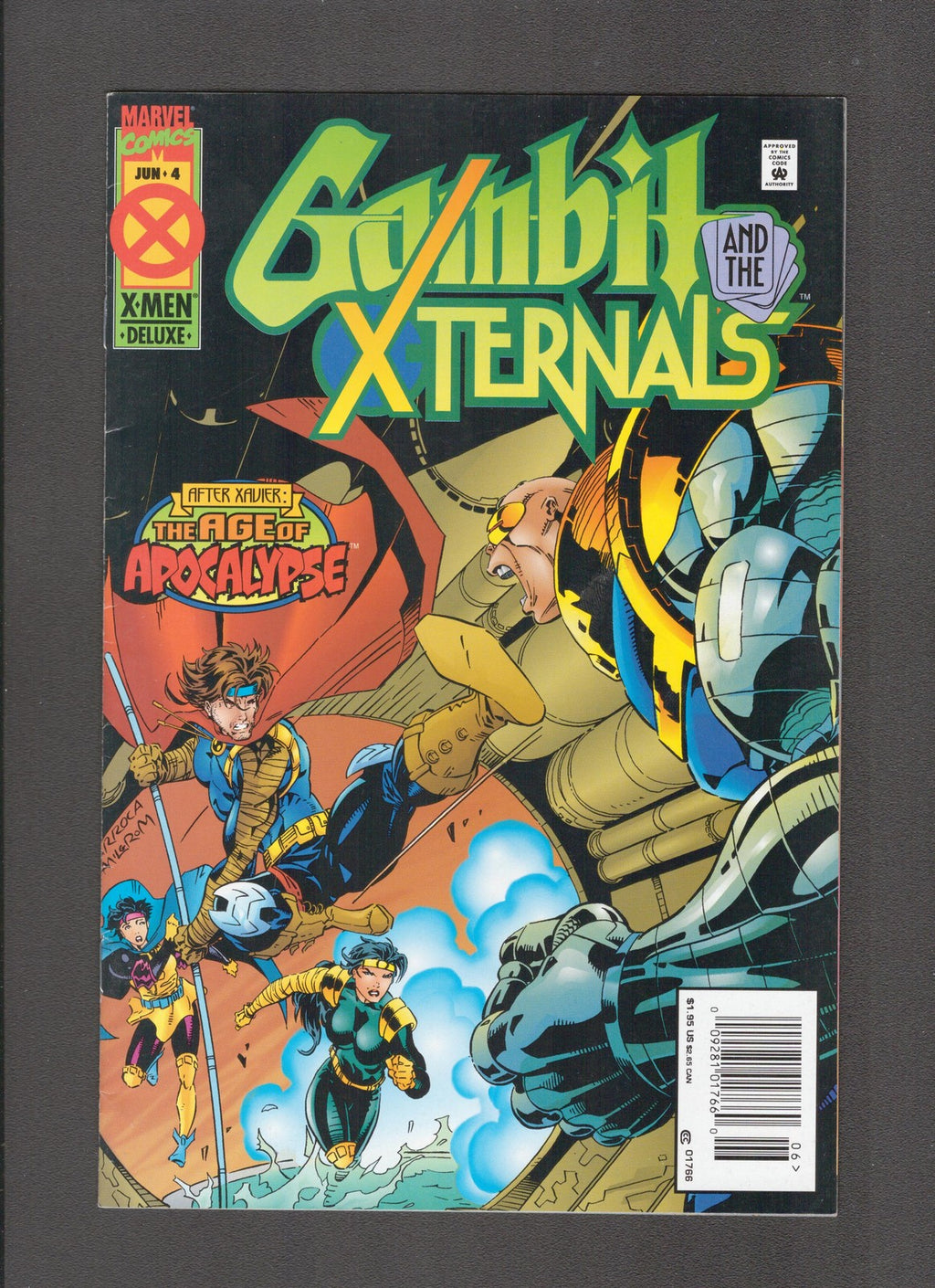 Gambit and the X-Ternals #4 (1995) Fabian Nicieza Marvel Comics