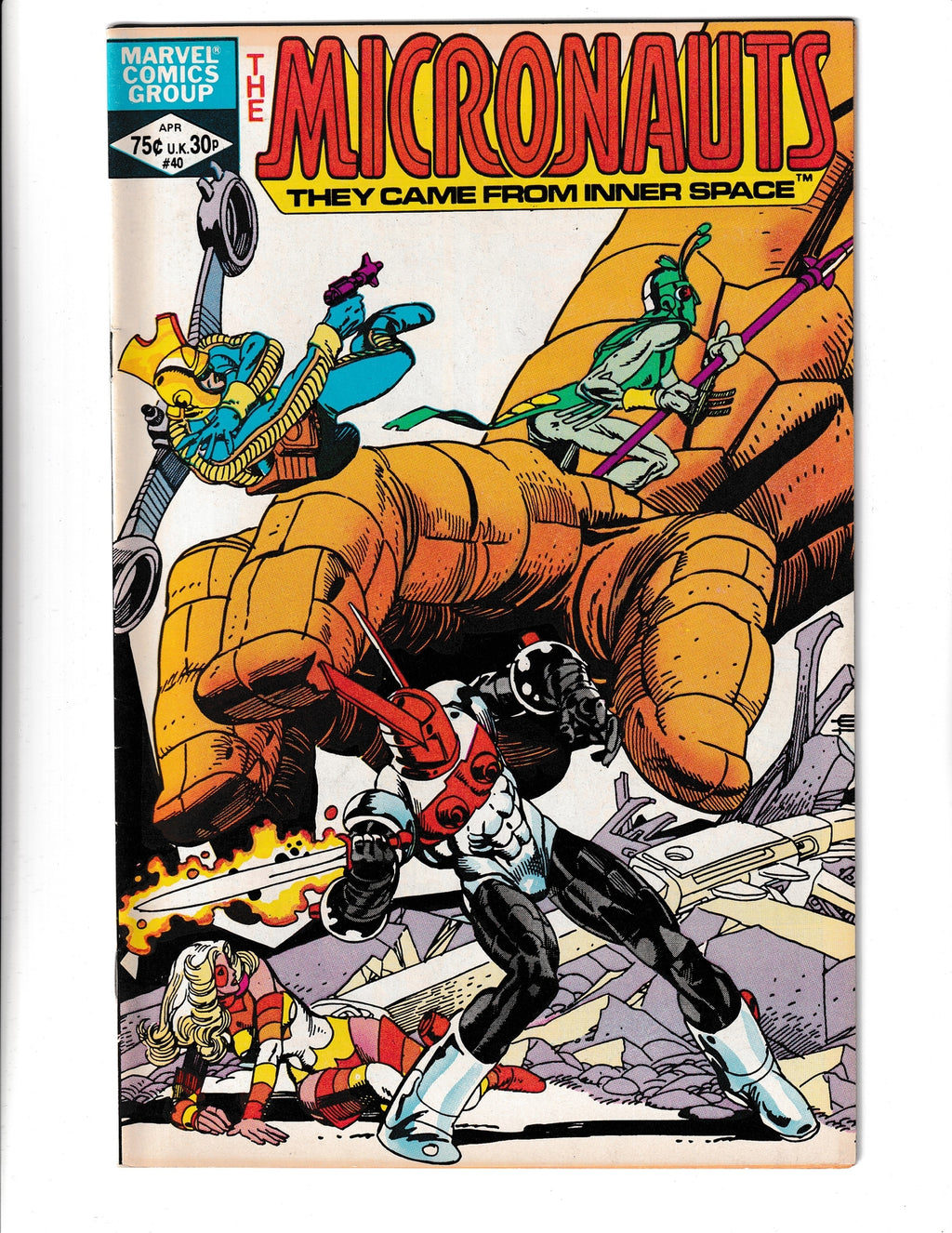Micronauts #40 (1982) Marvel Comics SKU:151