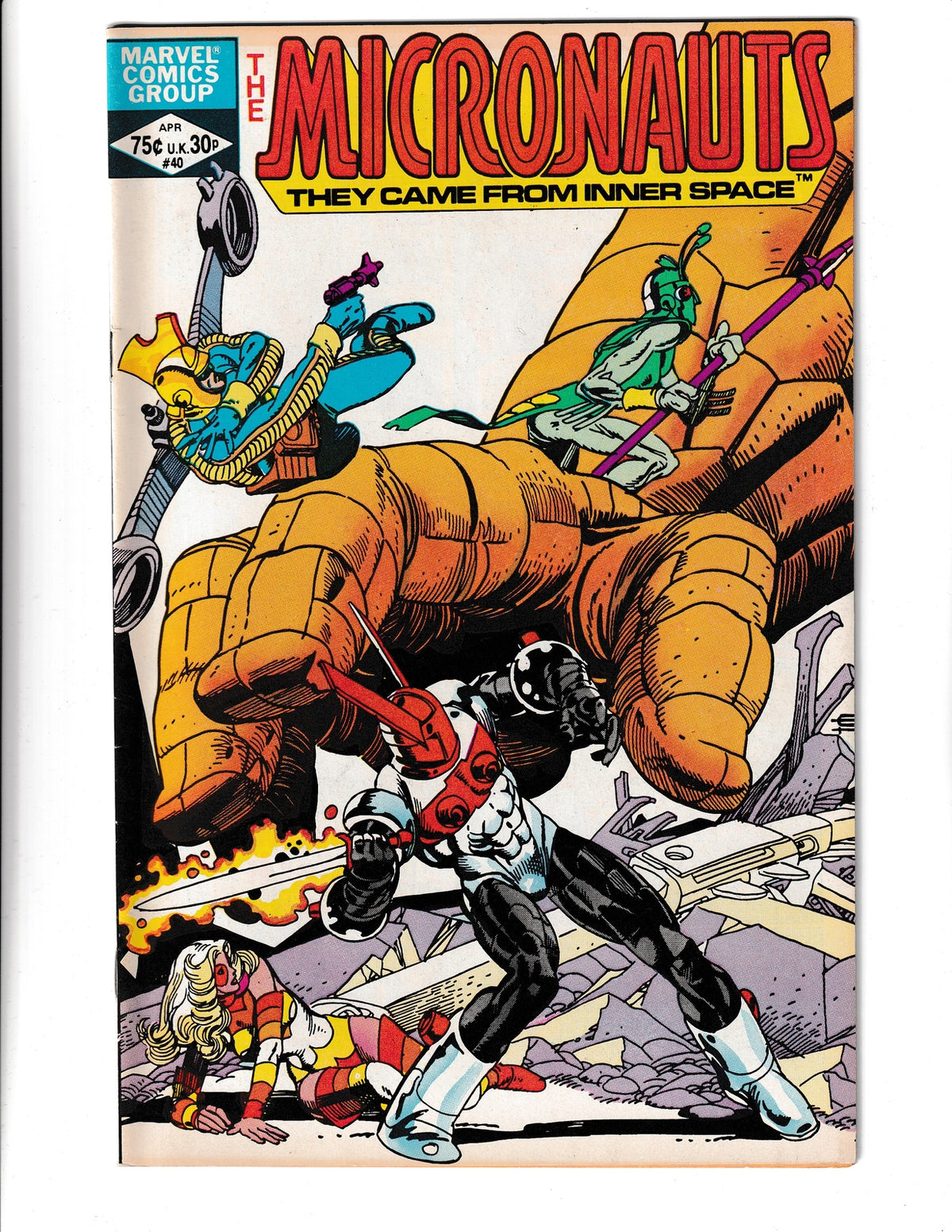 Micronauts #40 (1982) Marvel Comics SKU:151