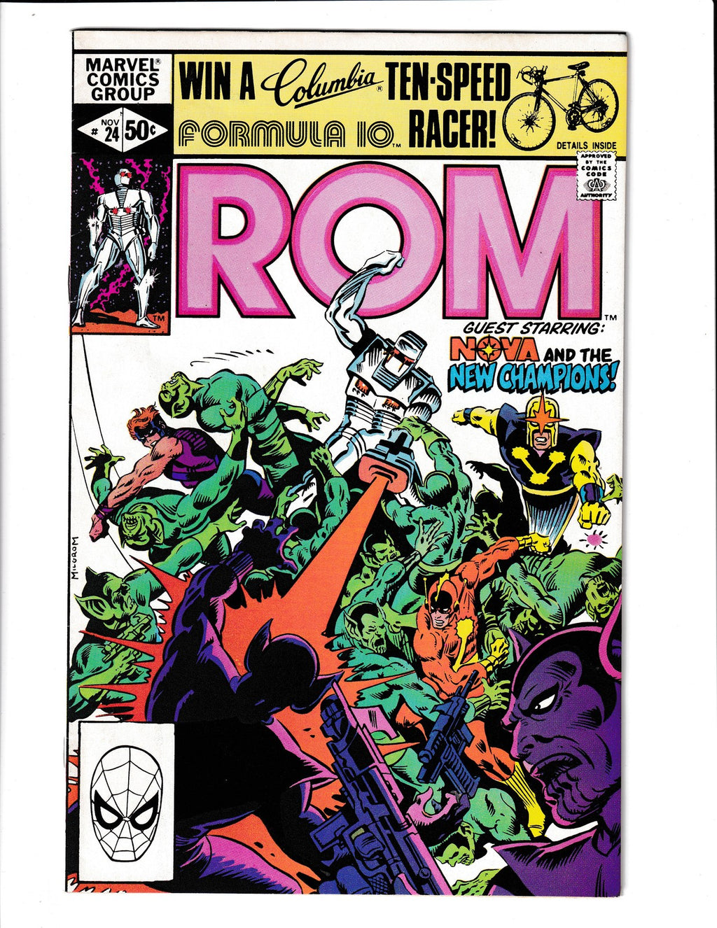 ROM #24 (1981) Nova Marvel Comics