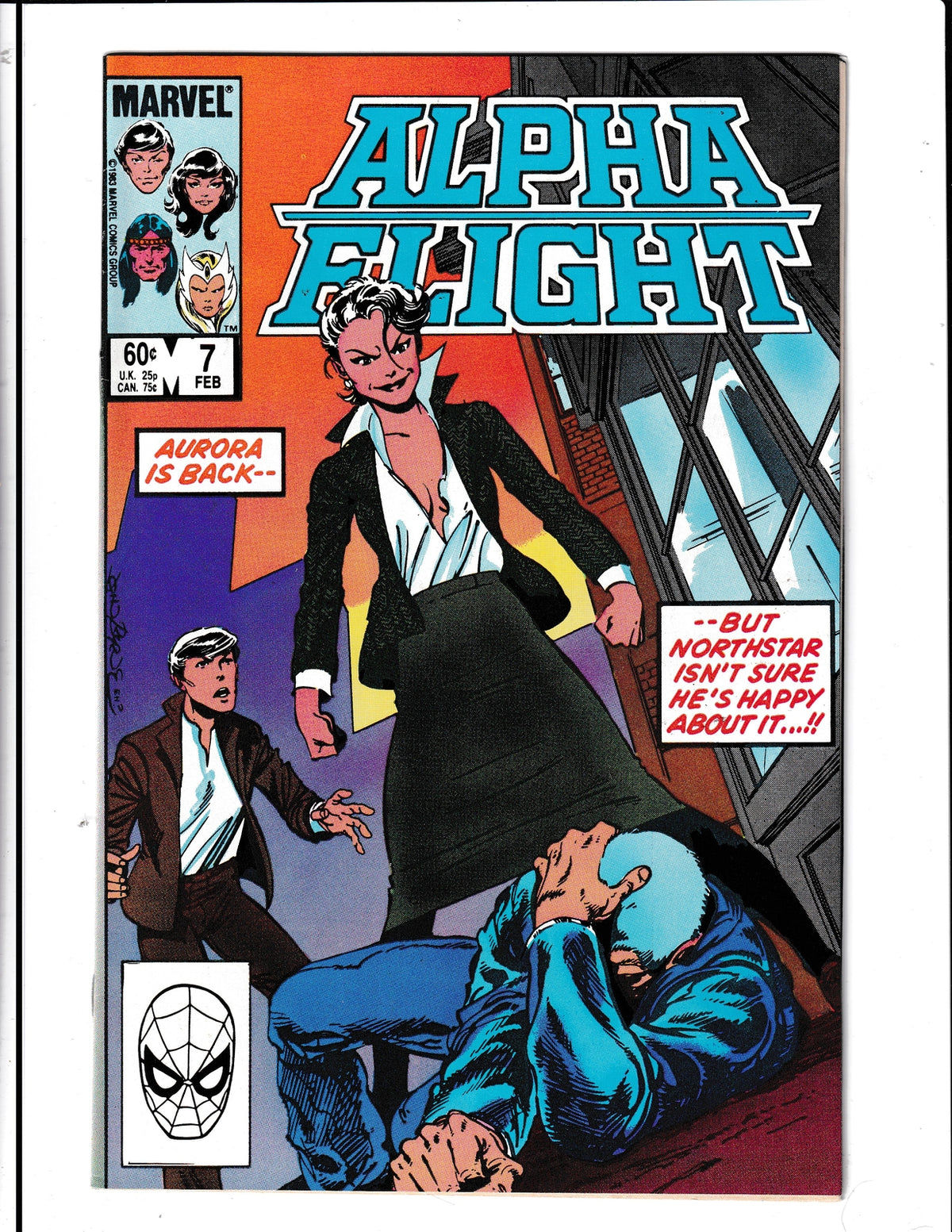 Alpha Flight #7 (1984) Marvel Comics