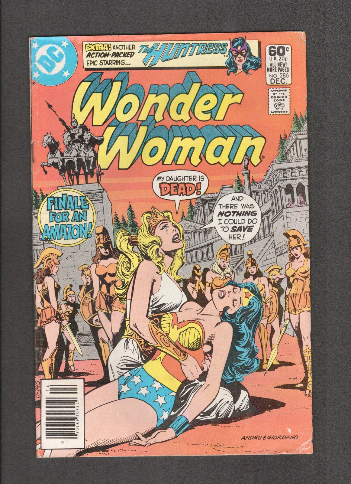 Wonder Woman #286 (1981) Andru & Giordano Marvel Comics
