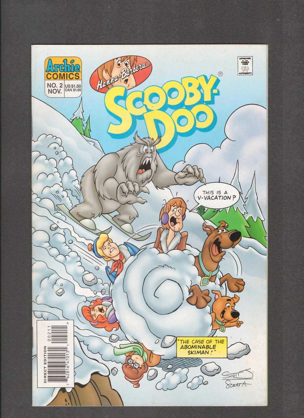 Scooby-Doo #2 (1995) Hanna-Barbera Archie Comics