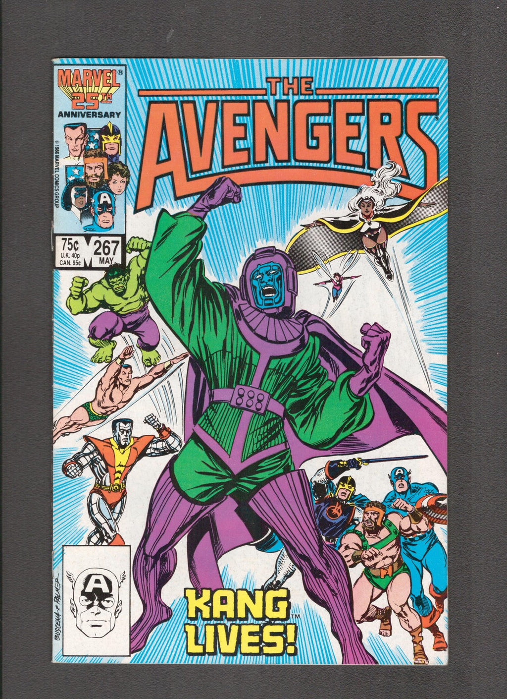 Avengers #267 (1986) Kang Cover Marvel Comics