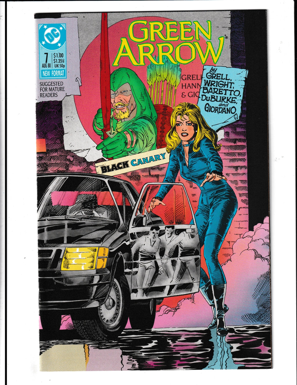 Green Arrow #7 (1988) HIGH GRADE Vol. 2 DC Comics