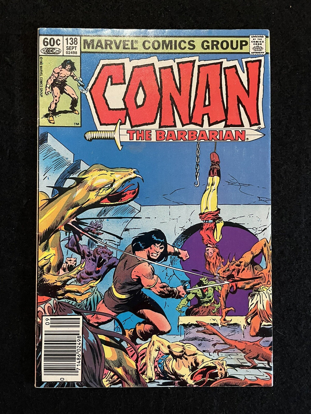 Conan the Barbarian #138 (1982) Marvel Comics SKU:008